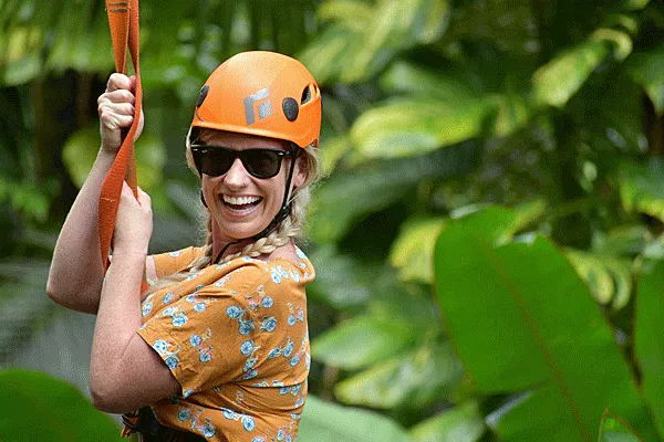 Jungle Zipline (8-lines) Jungle fun for Everyone!