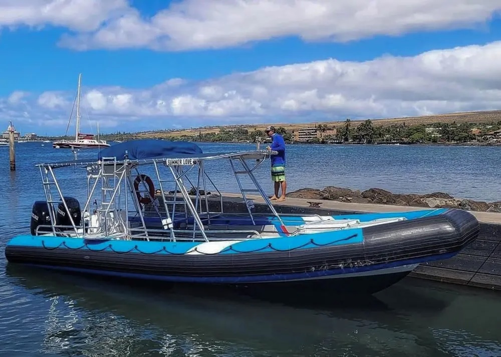 Hawaii Ocean Rafting Lanai Snorkel Dolphin Watch Adventure (5Hr) 3