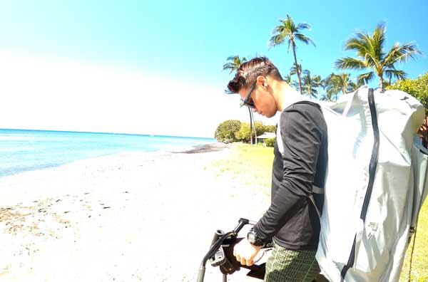 Surf Cycling Hawaii’s Water Bike Tour 5