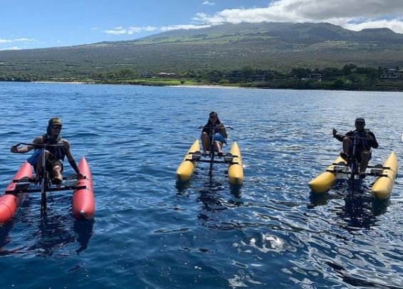 Surf Cycling Hawaii’s Water Bike Tour 4